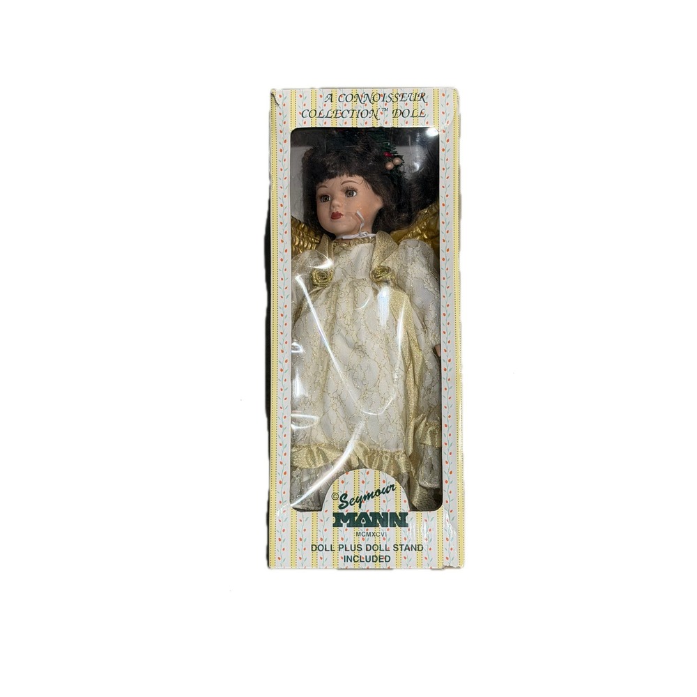 Seymour Mann Connoisseur Collection Porcelain Doll 1996 Vintage RDK-4278
